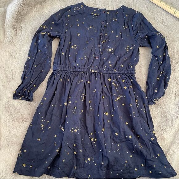 Johnnie B girls size 9-10 stars and moon dress with pockets - Picture 4 of 8
